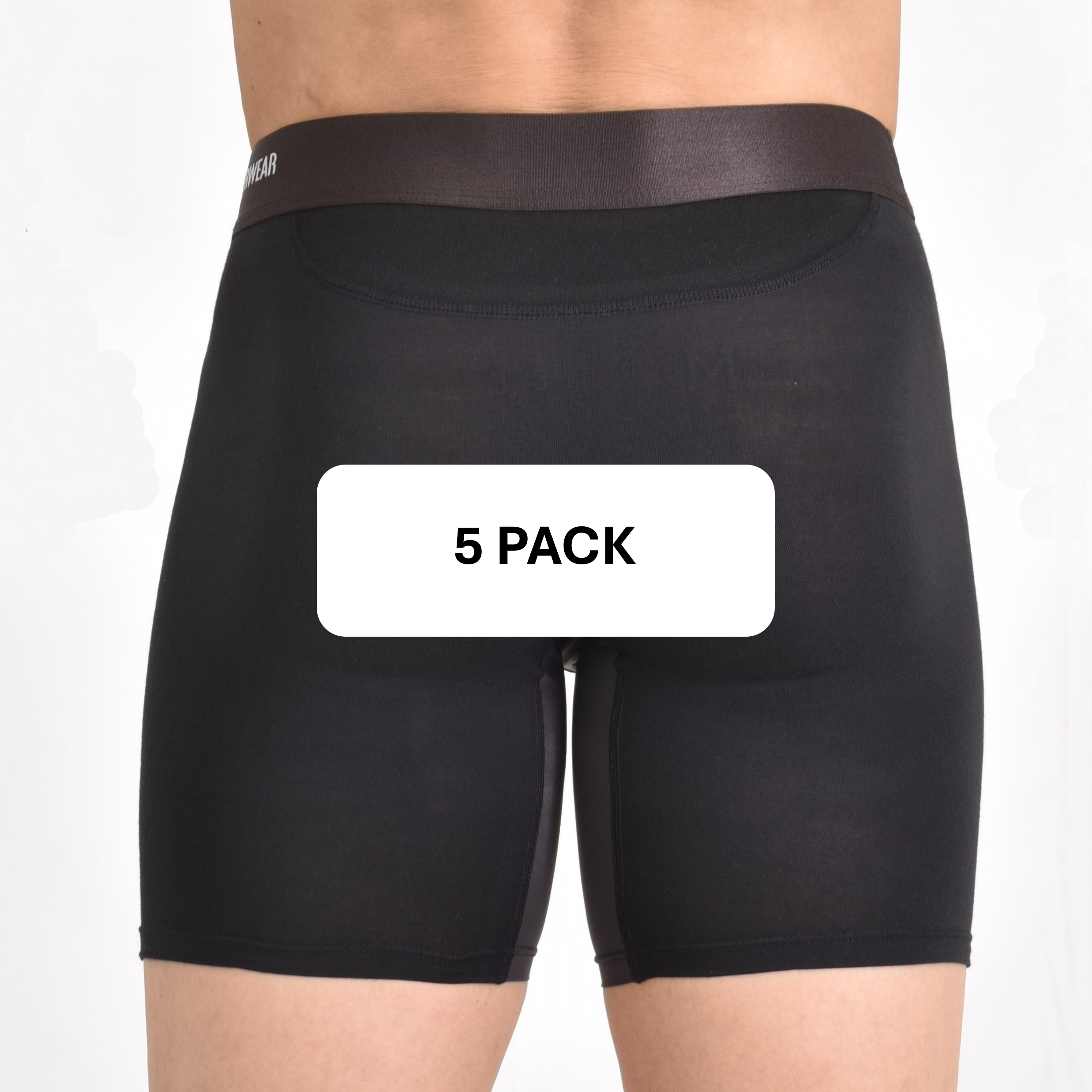 5 Pack Mens Boxer Brief - XXL