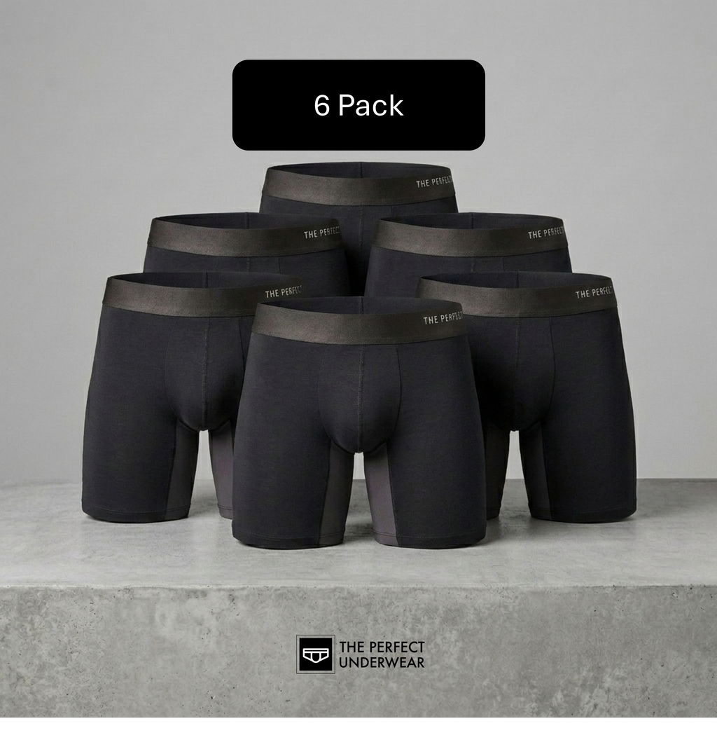 Bambusboxershorts til mænd — 5-pak