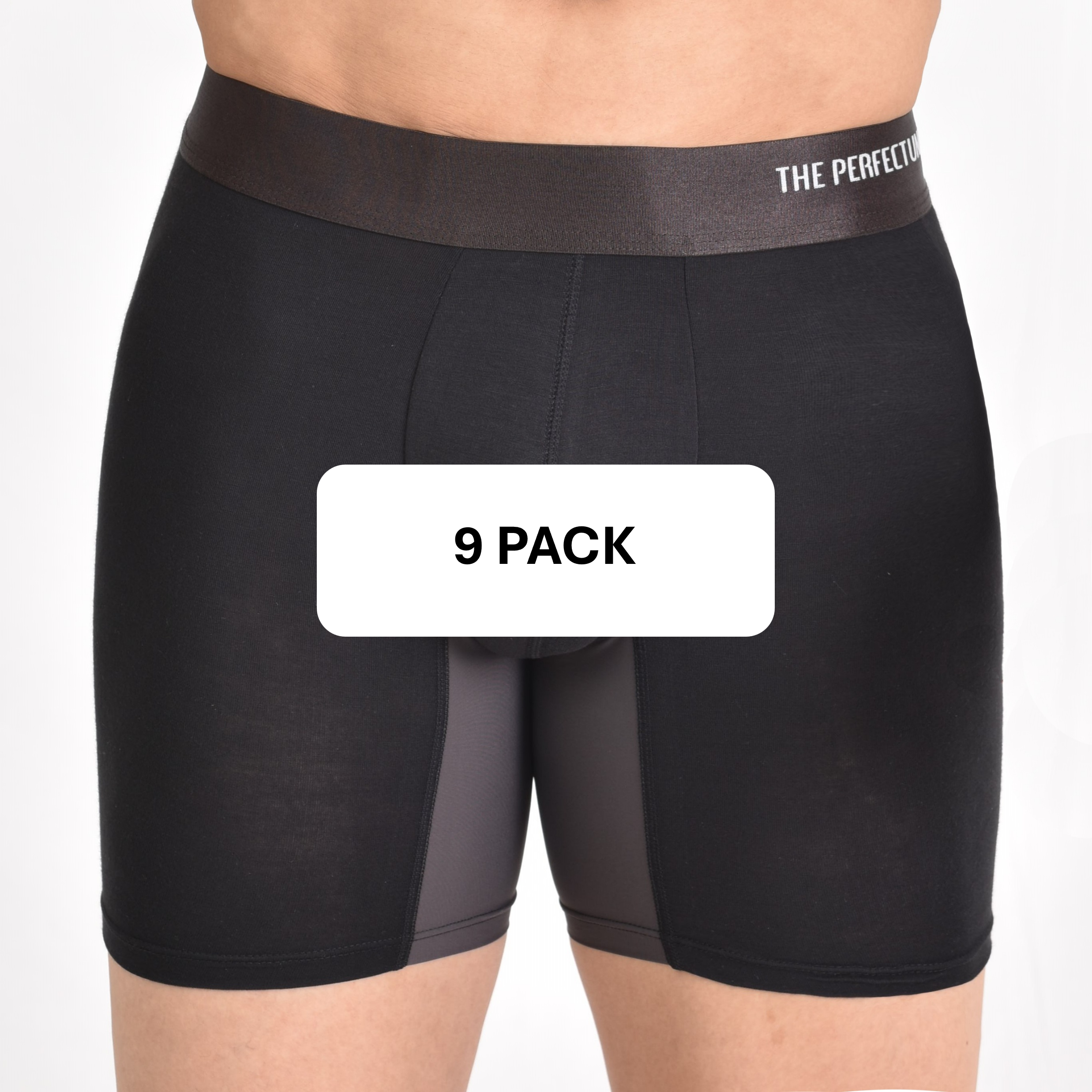 Bamboo Boxer Briefs for Men — 9 Pack