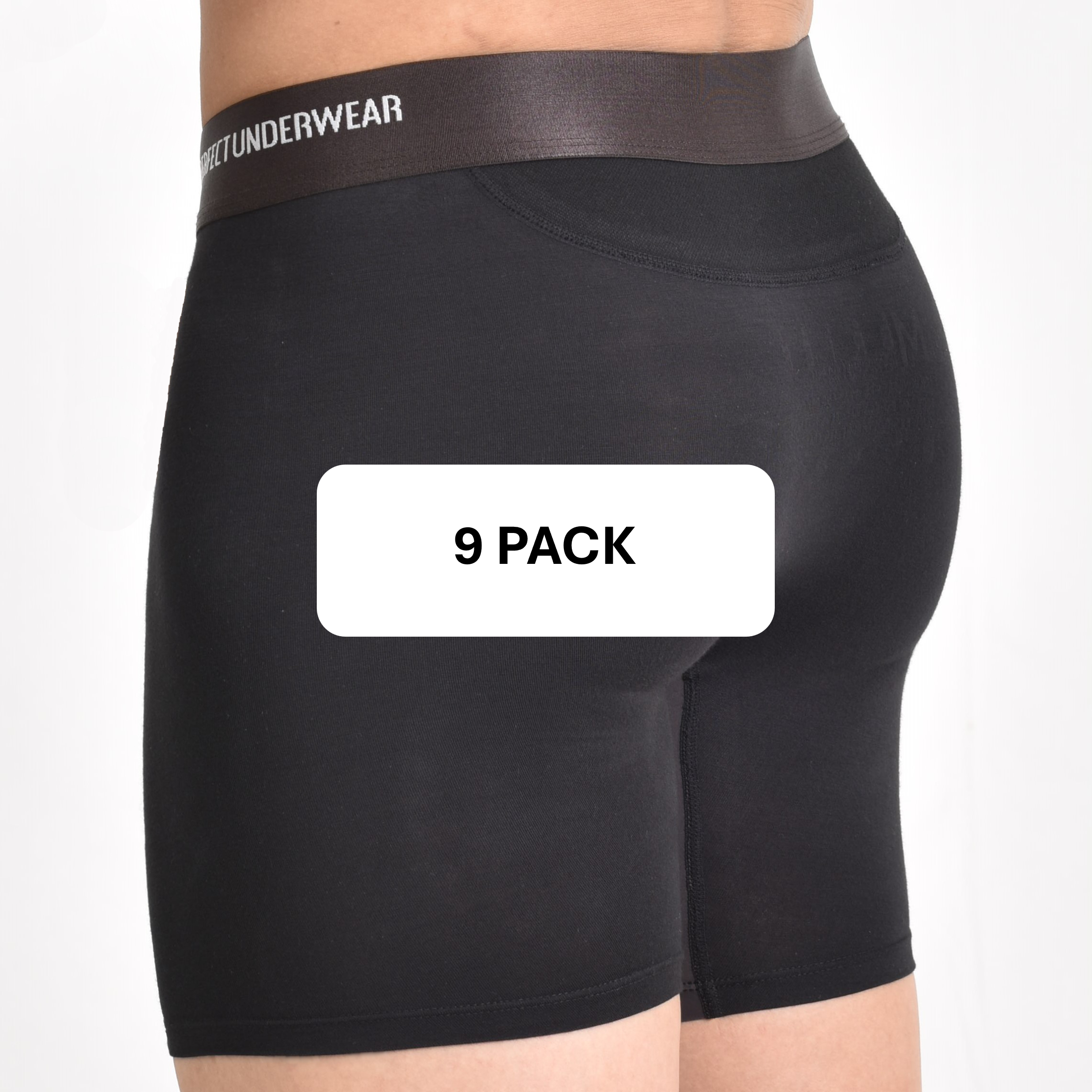 9 Pack Mens Boxer Brief - XL