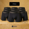 Bamboo Boxer Briefs Short Legs for Men — 9 Pack