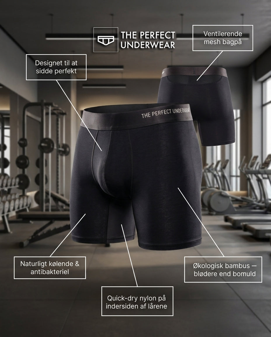 Bamboo Boxer Briefs Short Legs for Men — 1 Pack